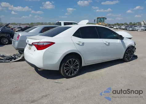 2014 Toyota Corolla S Plus из США, поврежденный, VIN 2T1BURHE8EC089010